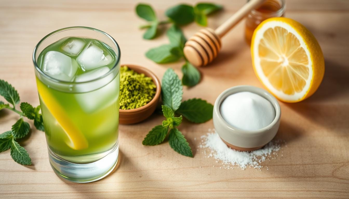 green tea shot recipe