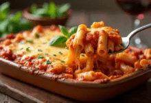 baked ziti recipe no meat