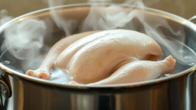 how to boil chicken