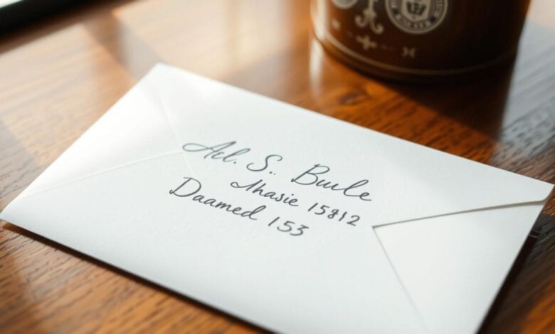 how to address an envelope​