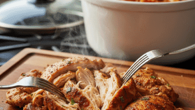 slow cooker chicken fajitas