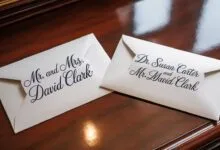 how to address an envelope to a married couple
