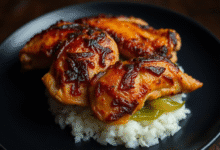 Crispy Chicken Thighs with Cabbage